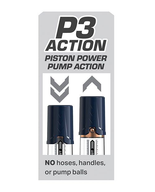 PUMP WORX MAX BOOST BLUE/ CLEAR - PD324925