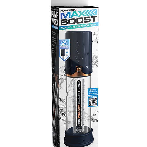 PUMP WORX MAX BOOST BLUE/ CLEAR - PD324925