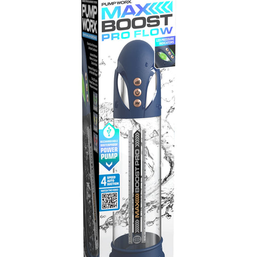 MAX BOOST PRO FLOW BLUE/CLEAR - PD325025