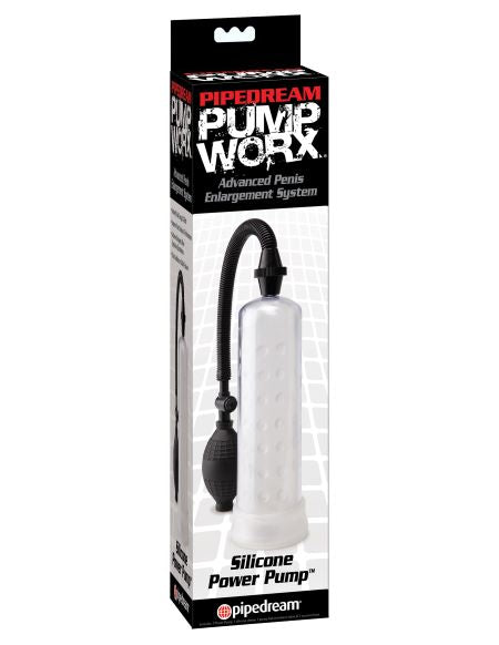 PUMP WORX SILICONE POWER PUMP CLEAR - PD325520
