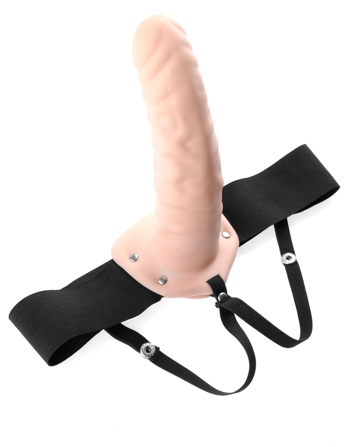FETISH FANTASY 8IN HOLLOW STRAP ON FLESH - PD336021