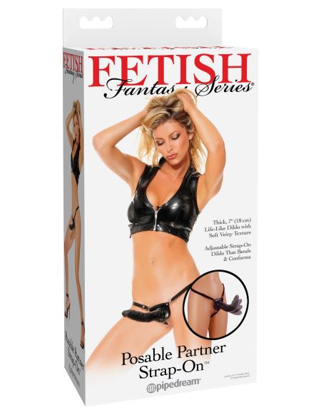 FETISH FANTASY POSABLE PARTNER STRAP ON - PD337223
