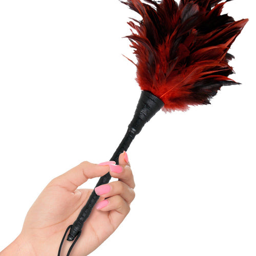 FETISH FANTASY FRISKY FEATHER DUSTER RED - PD375615