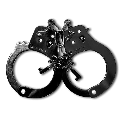 FETISH FANTASY ANODIZED CUFFS BLACK - PD381623