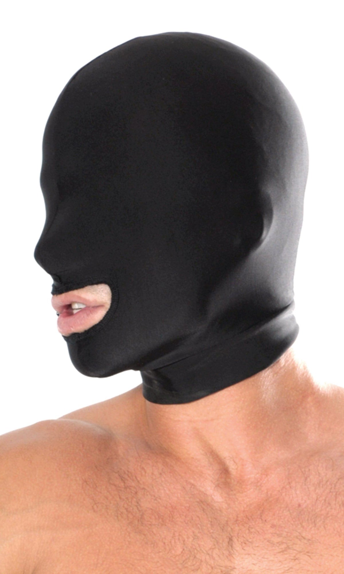 FETISH FANTASY SPANDEX OPEN MOUTH HOOD - PD385502