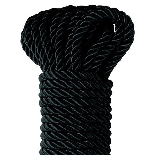 FETISH FANTASY SERIES DELUXE SILK ROPE BLACK - PD386523