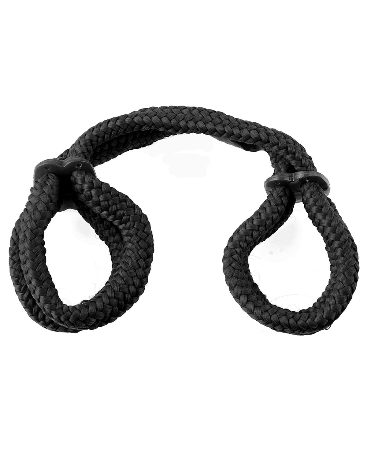 FETISH FANTASY SILK ROPE LOVE CUFFS BLACK - PD386723