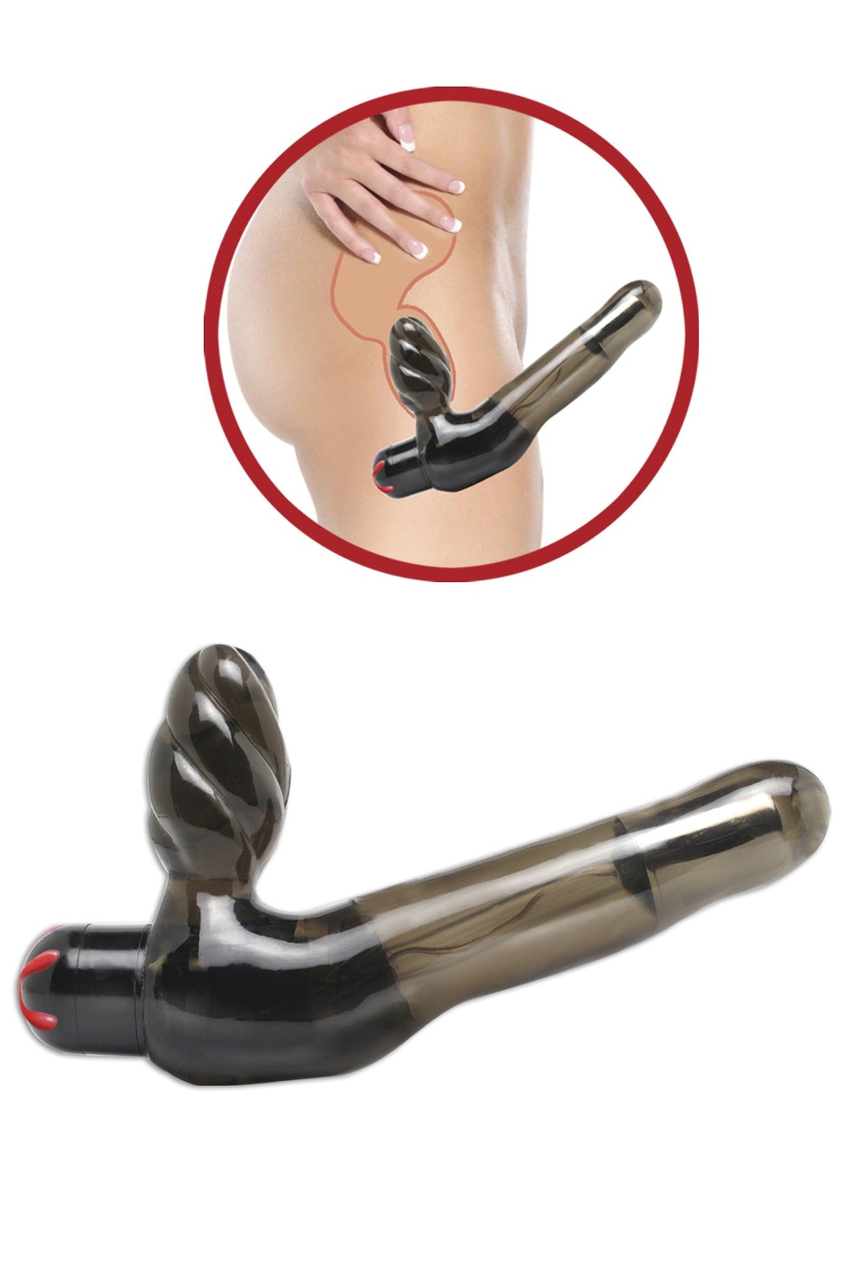 FETISH FANTASY STRAPLESS STRAP ON VIBRATING - PD388324