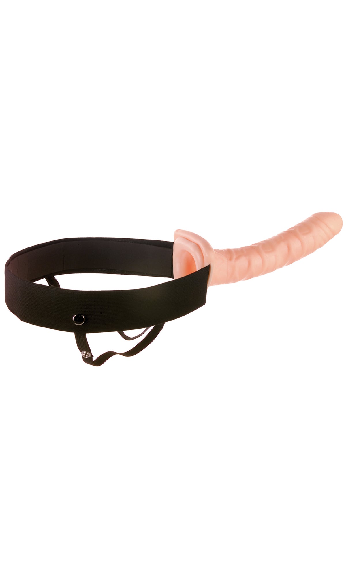 FETISH FANTASY 10IN HOLLOW STRAP ON FLESH - PD394821