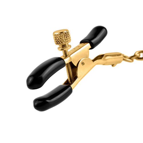 FETISH FANTASY GOLD NIPPLE CHAIN CLAMPS - PD397727