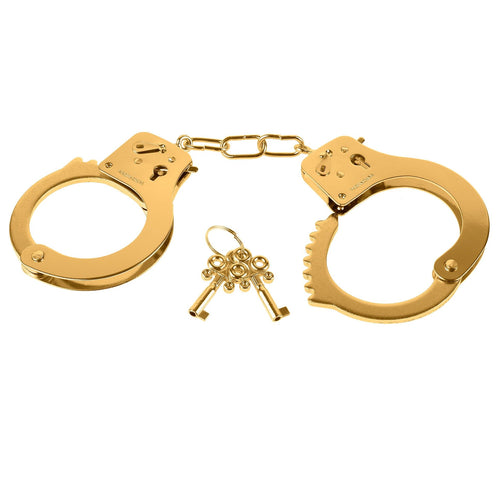 FETISH FANTASY GOLD METAL CUFFS - PD398727
