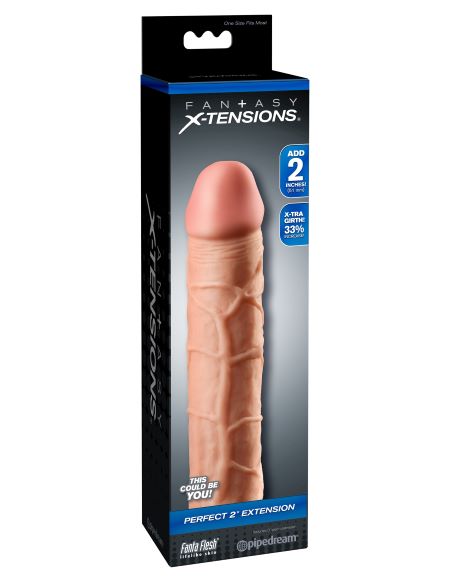 FANTASY X-TENSIONS PERFECT EXTENSION 2IN FLESH - PD411121