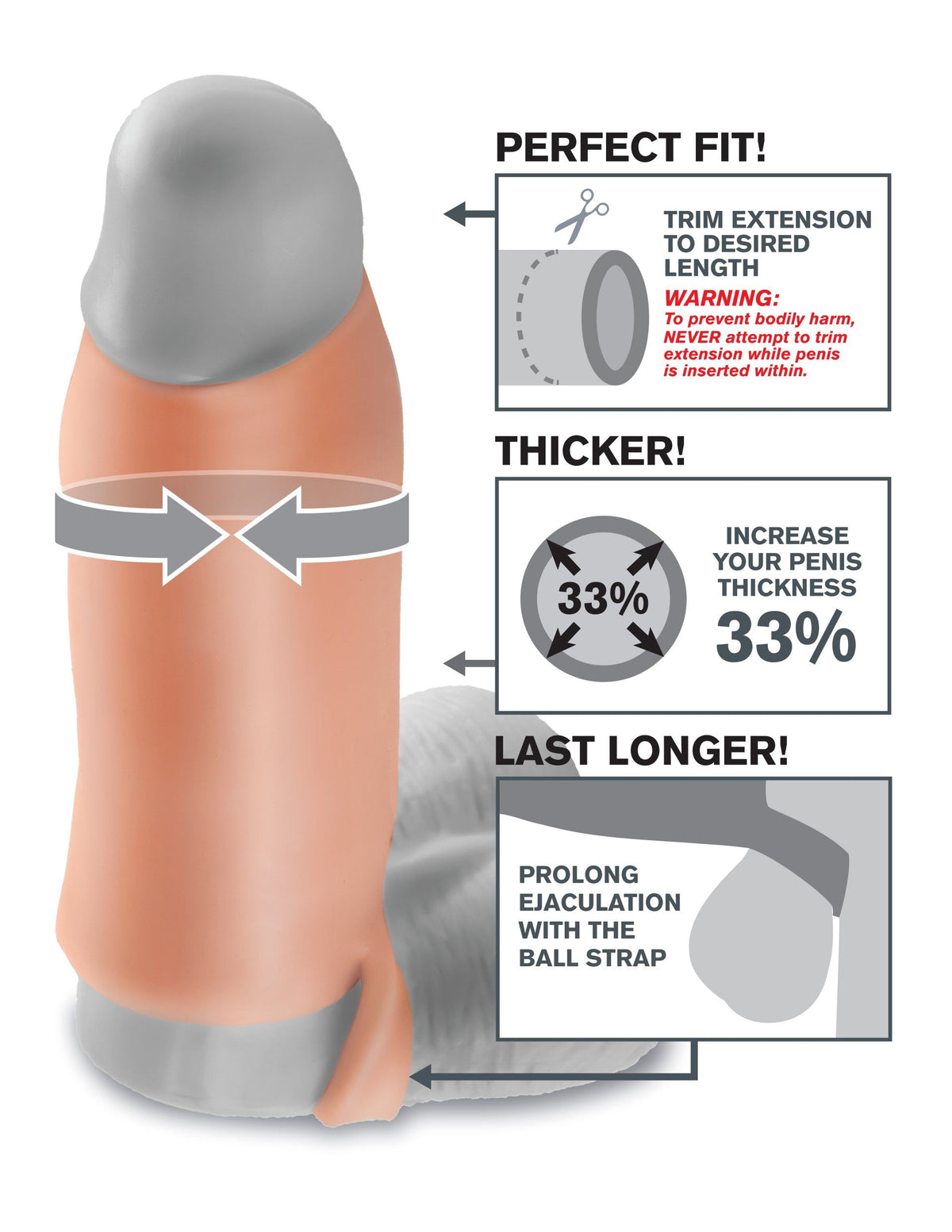 FANTASY X-TENSIONS REAL FEEL ENHANCER XL - PD412021