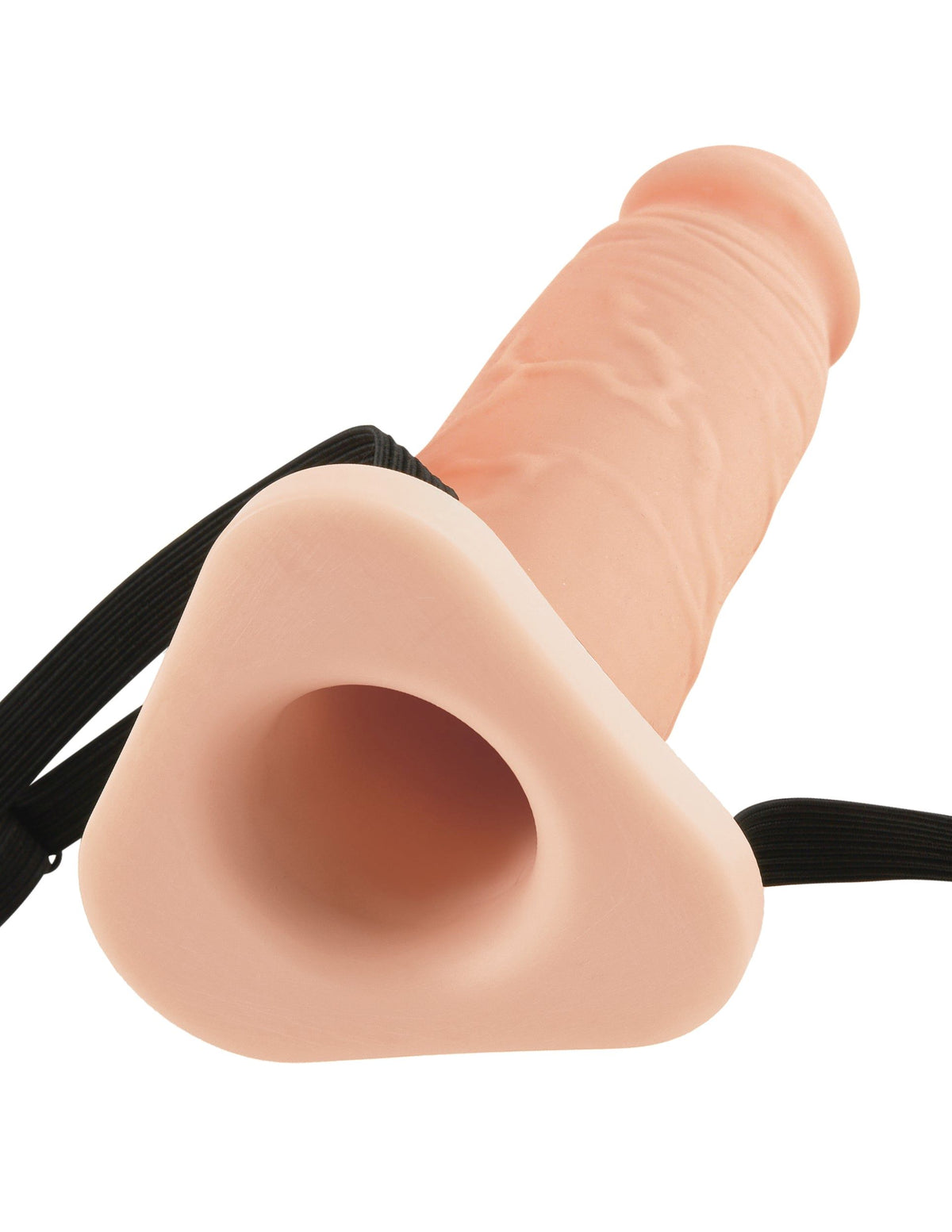 FANTASY X-TENSIONS 8IN SILICONE HOLLOW EXTENSION FLESH - PD412721