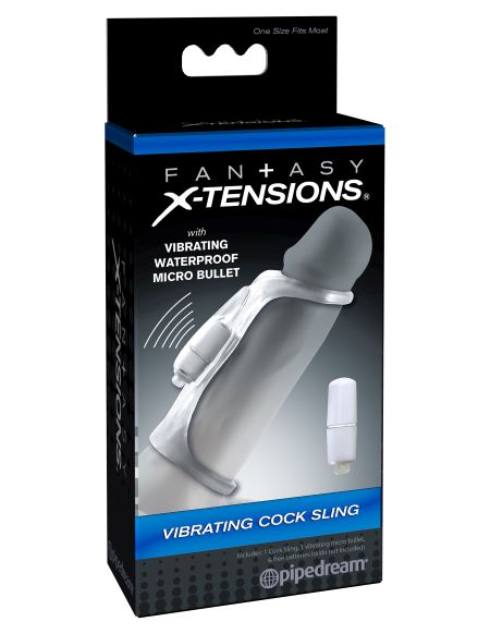 FANTASY X-TENSIONS VIBRATING COCK SLING - PD413020