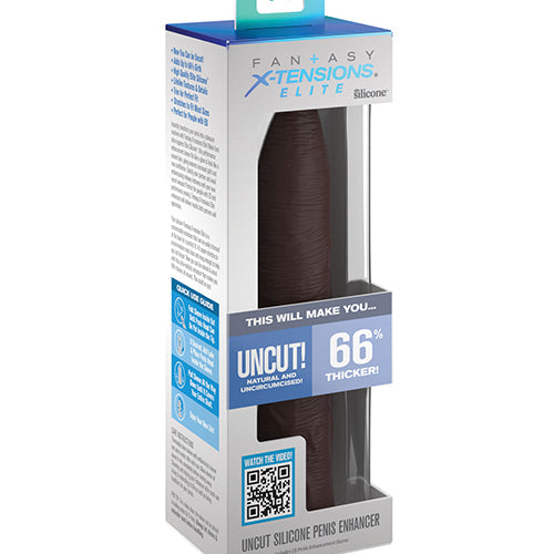 FANTASY X-TENSIONS ELITE UNCUT 7IN EXTENSION SLEEVE BROWN - PD415429