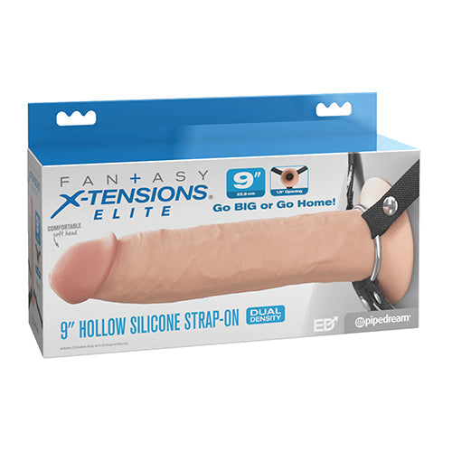 FANTASY X-TENSIONS ELITE 9IN HOLLOW STRAP-ON LIGHT - PD416121