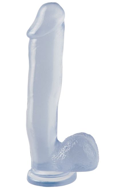 BASIX RUBBER WORKS 12IN DONG W/SUCTION CLEAR - PD423120