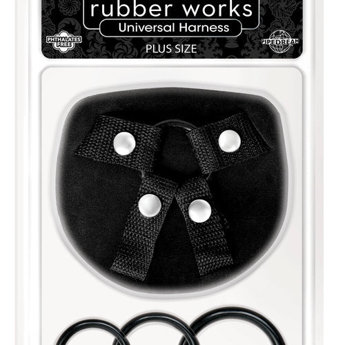 BASIX RUBBER WORKS UNIVERSAL HARNESS PLUS SIZE - PD432002