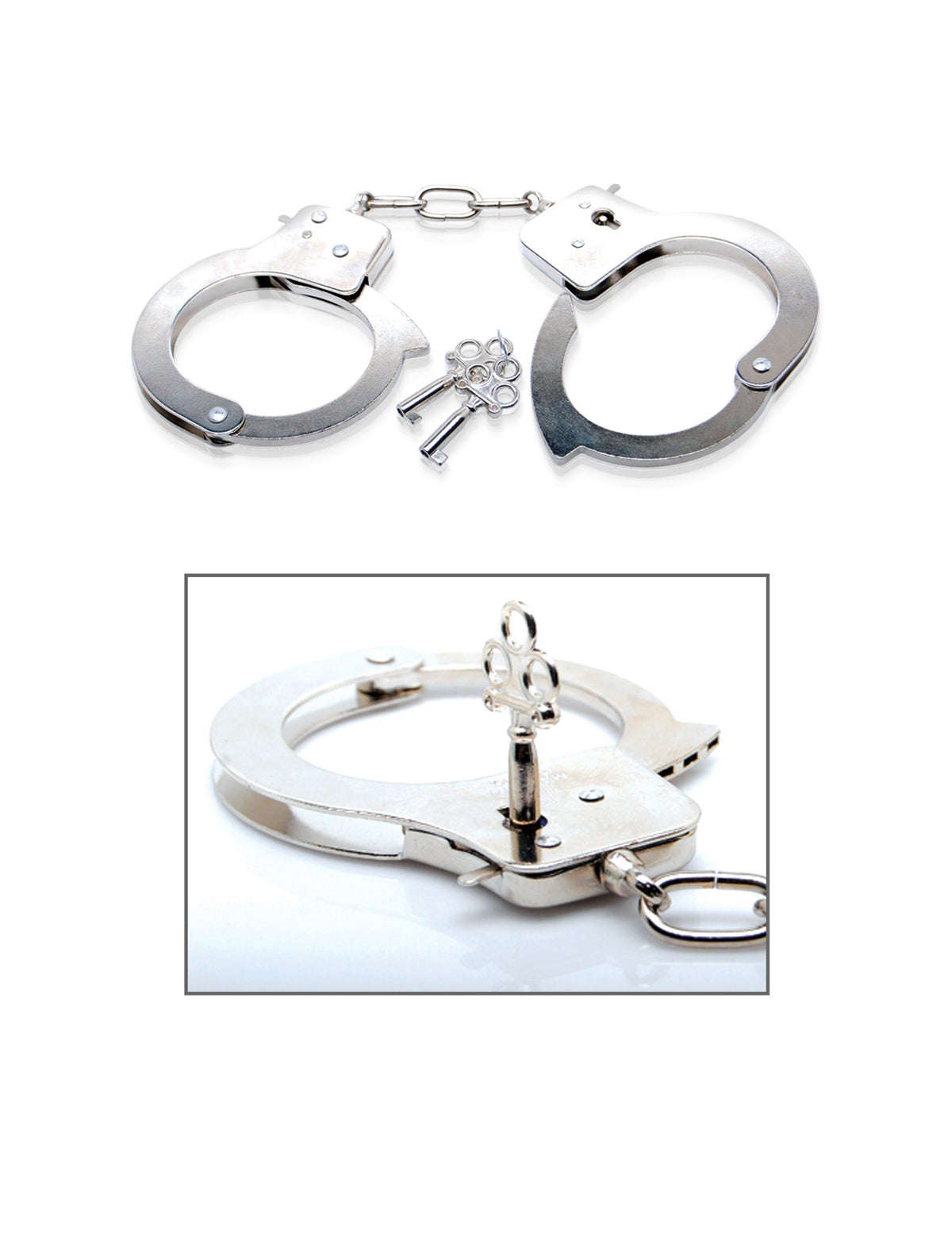 FETISH FANTASY LIMITED EDITION METAL HANDCUFFS - PD440800