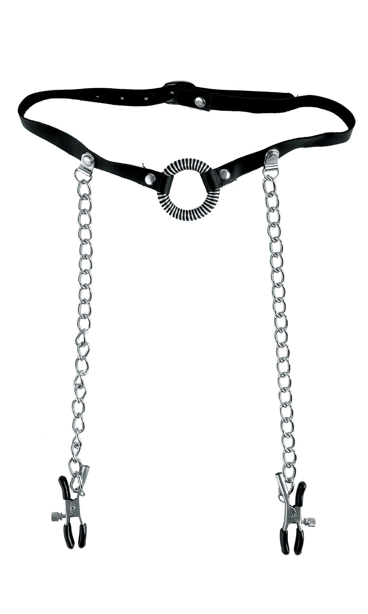 FETISH FANTASY LIMITED EDITION O RING BALL GAG & NIPPL - PD441923
