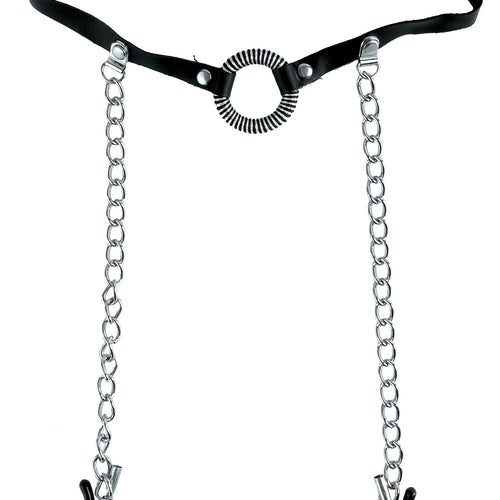 FETISH FANTASY LIMITED EDITION O RING BALL GAG & NIPPL - PD441923