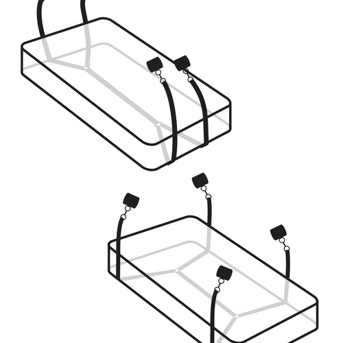 FETISH FANTASY LIMITED EDITION WRAPAROUND MATTRESS RESTRAINTS - PD445423