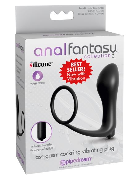 ANAL FANTASY ASS-GASM COCKRING PLUG - PD468423