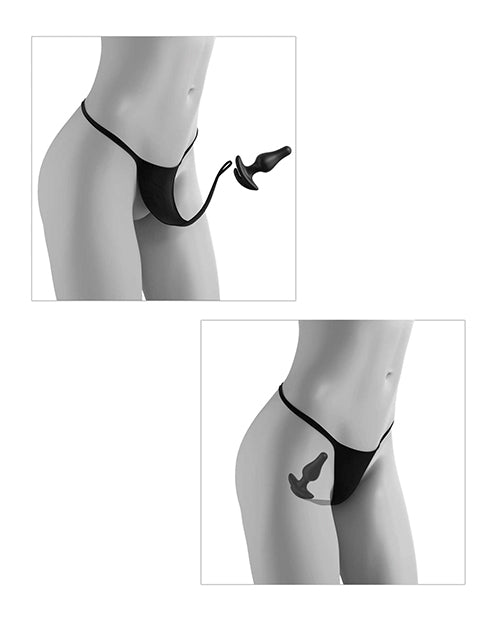 (D) HOOKUP PANTIES TRIPLE TEAS XL-XXL - PD483023