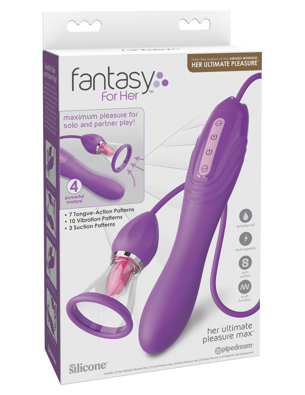 FANTASY FOR HER HER ULTIMATE PLEASURE MAX PURPLE - PD496812