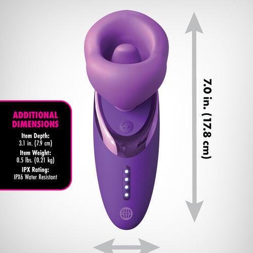 FANTASY FOR HER PLEASURE SUCKER - PURPLE - PD496912
