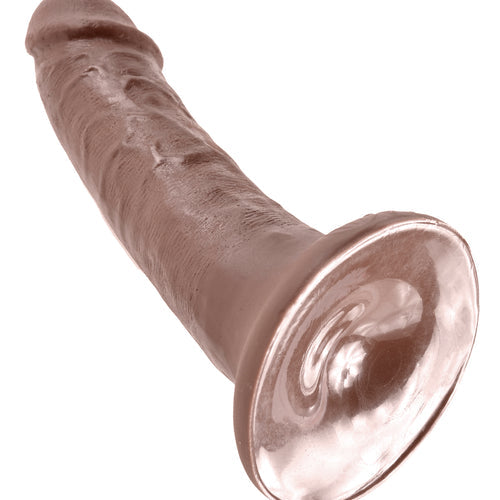 KING COCK 6 IN COCK BROWN - PD550129