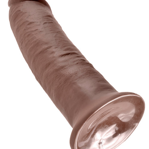 KING COCK 10 IN COCK BROWN - PD550529