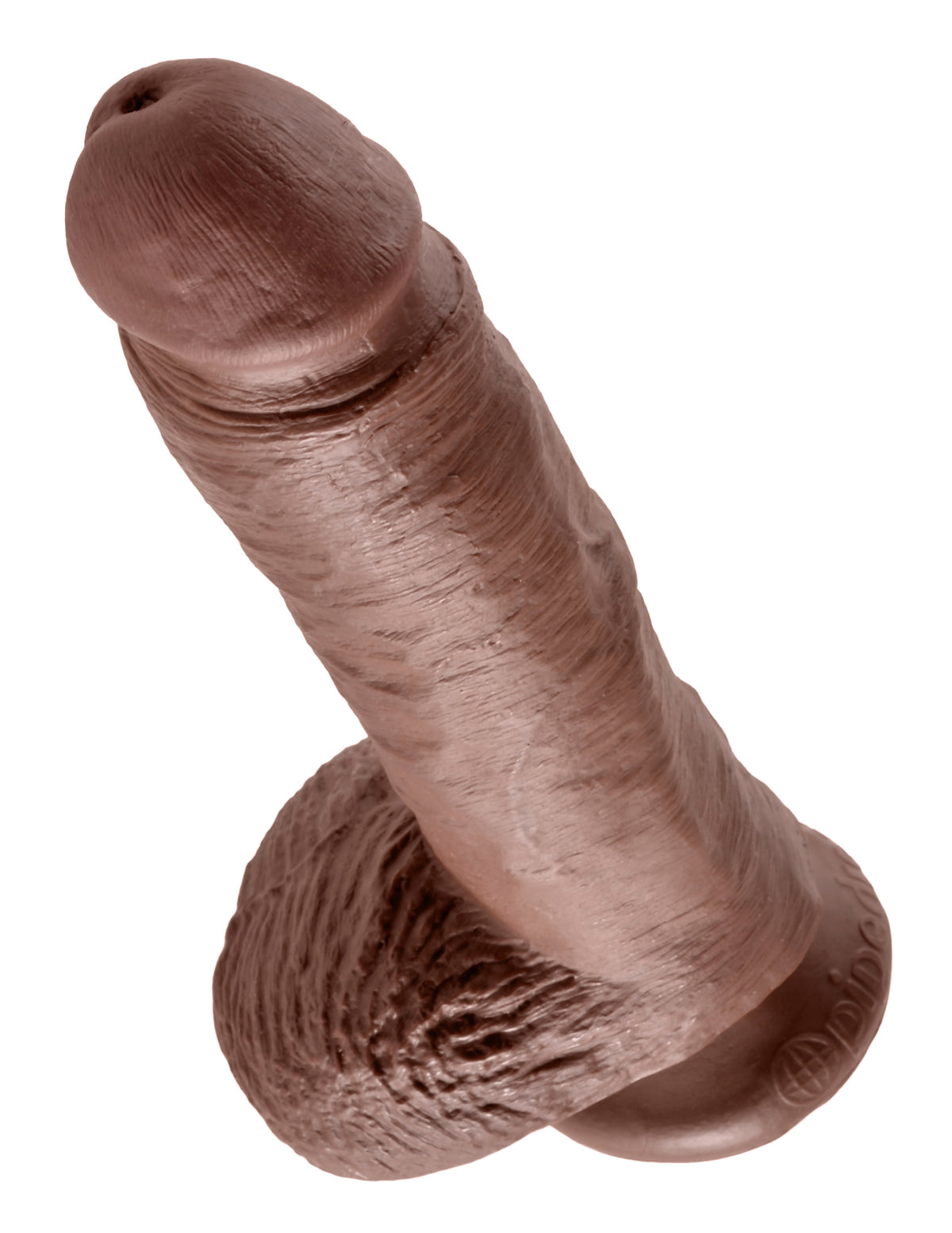 KING COCK 8 IN COCK W/BALLS BROWN - PD550729