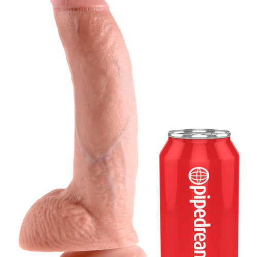 KING COCK 9 IN COCK W/BALLS FLESH - PD550821