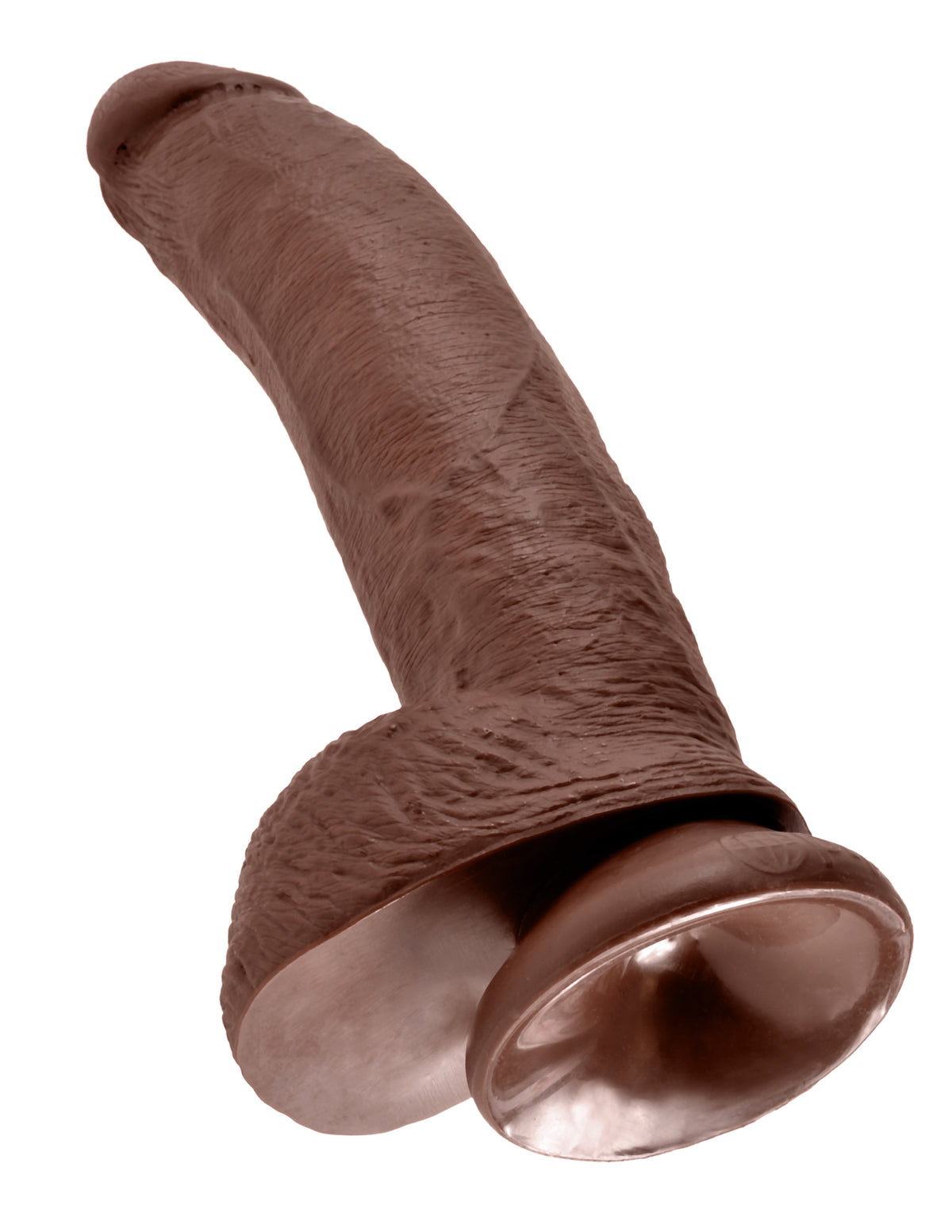 KING COCK 9 IN COCK W/BALLS BROWN - PD550829