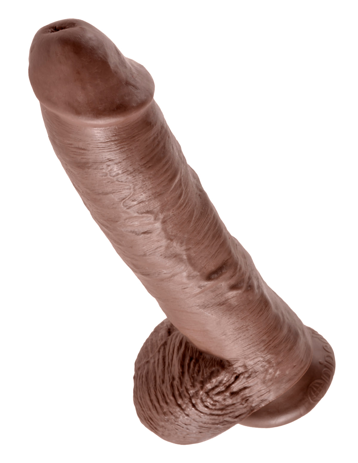 KING COCK 10 IN COCK W/BALLS BROWN - PD550929