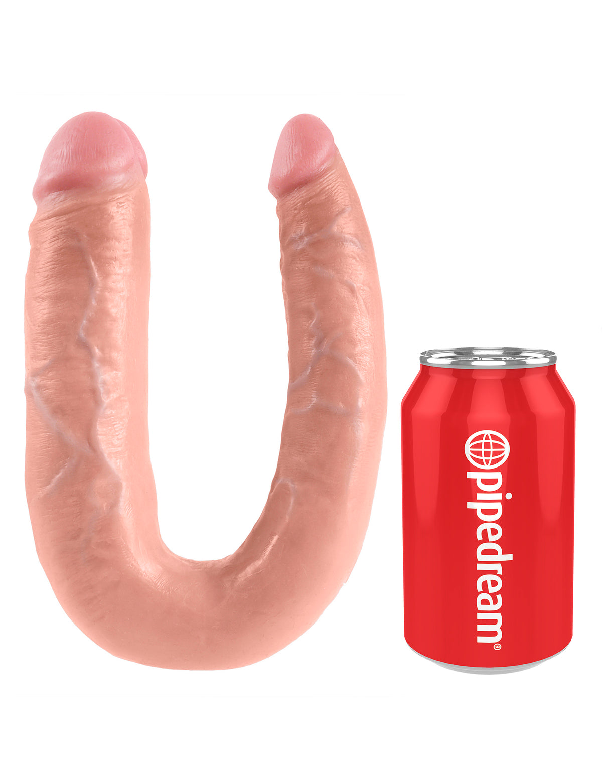 KING COCK DOUBLE TROUBLE LARGE FLESH - PD551521