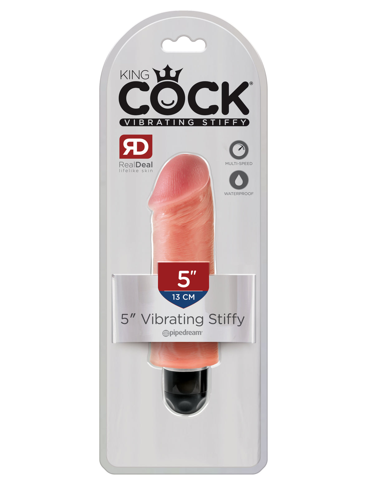 KING COCK 5 IN VIBRATING STIFFY LIGHT - PD552021