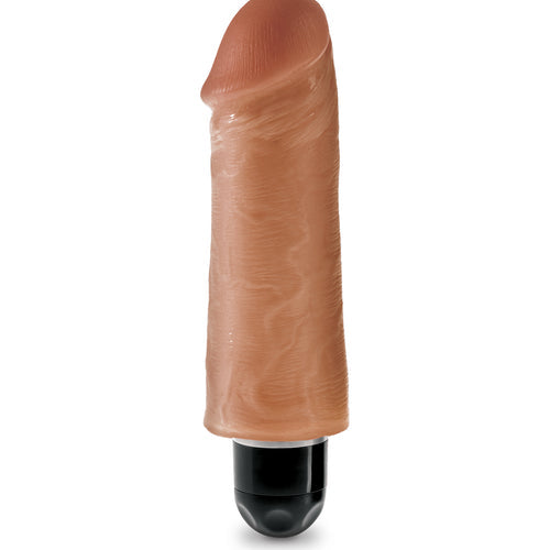 KING COCK 5 IN VIBRATING STIFFY TAN - PD552022