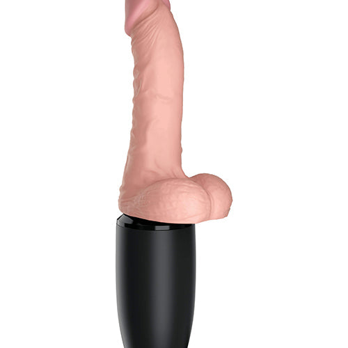 KING COCK PLUS 6.5 IN THRUSTING COCK W/ BALLS - PD572821