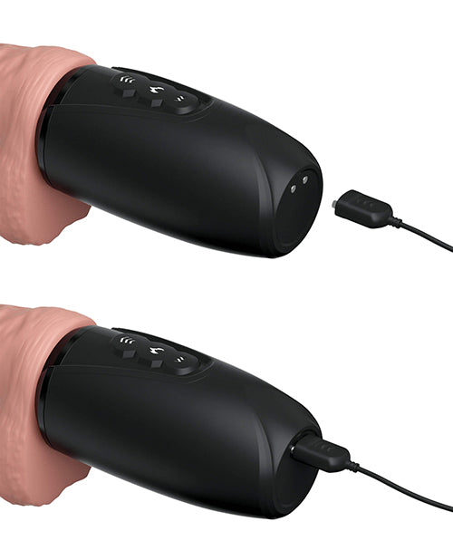 KING COCK PLUS 6.5 IN THRUSTING COCK W/ BALLS - PD572821