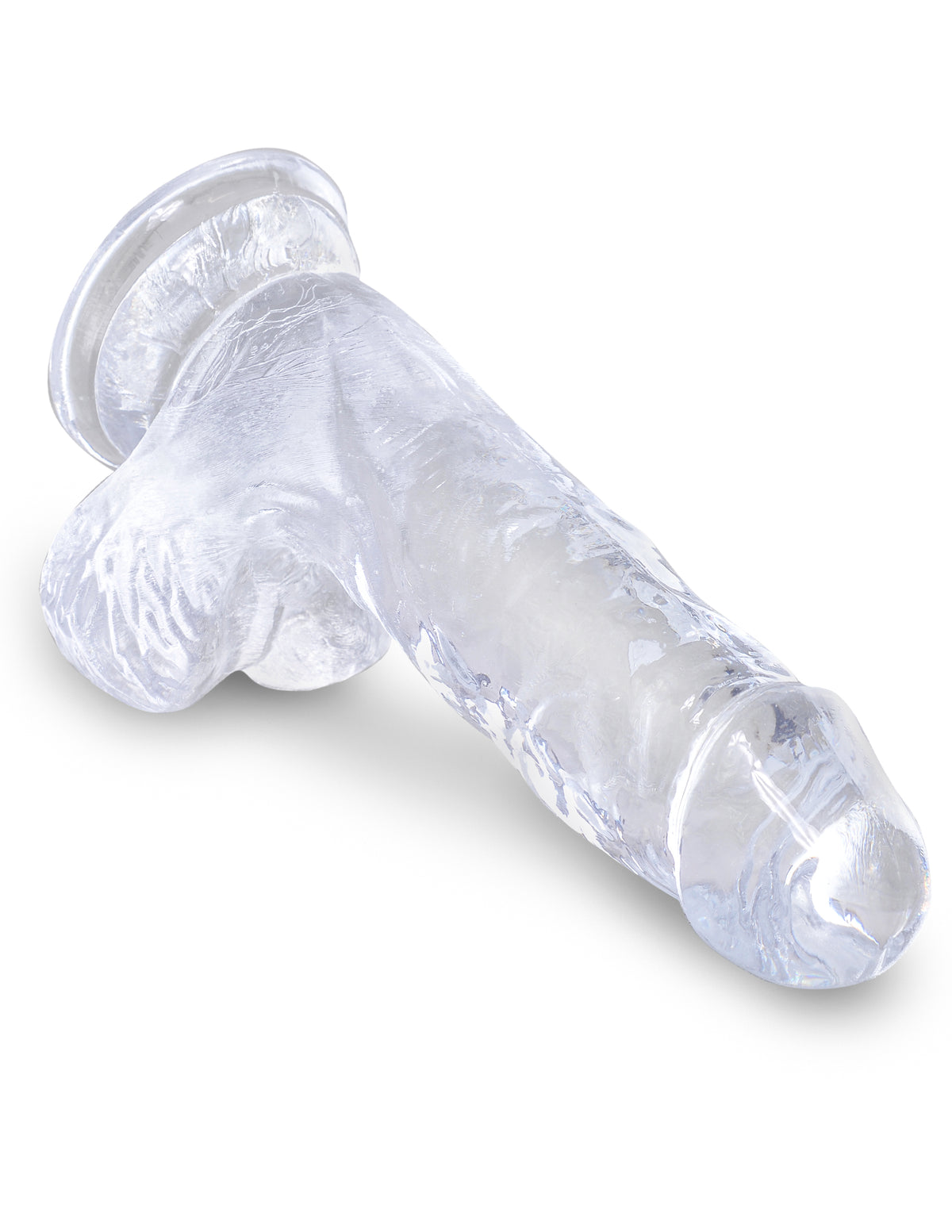 KING COCK CLEAR 5 IN COCK W/ BALLS - PD575120