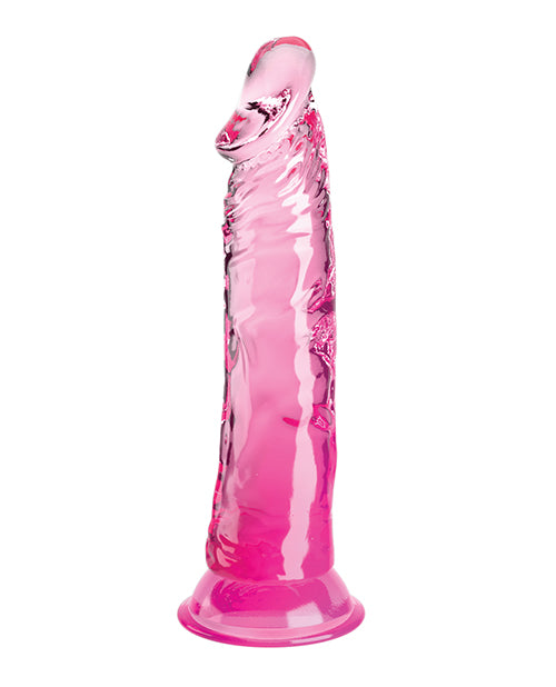 KING COCK CLEAR 8IN PINK - PD575711