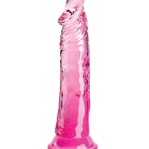 KING COCK CLEAR 8IN PINK - PD575711