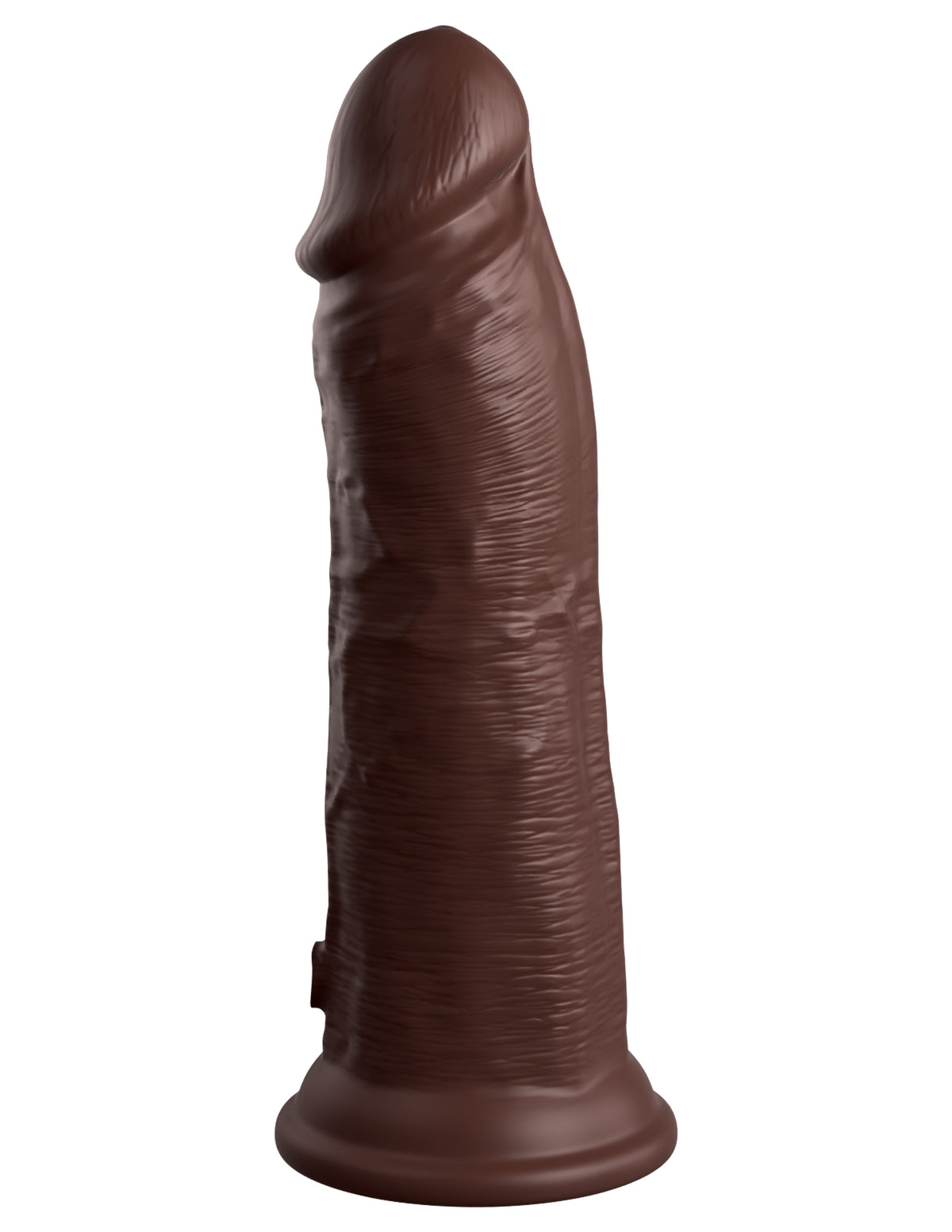 KING COCK ELITE 8 IN DUAL DENSITY BROWN - PD577229