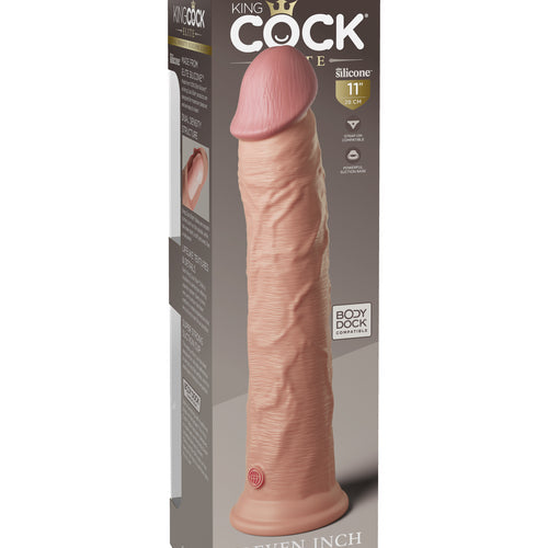 KING COCK ELITE 11 IN DUAL DENSITY LIGHT - PD577521