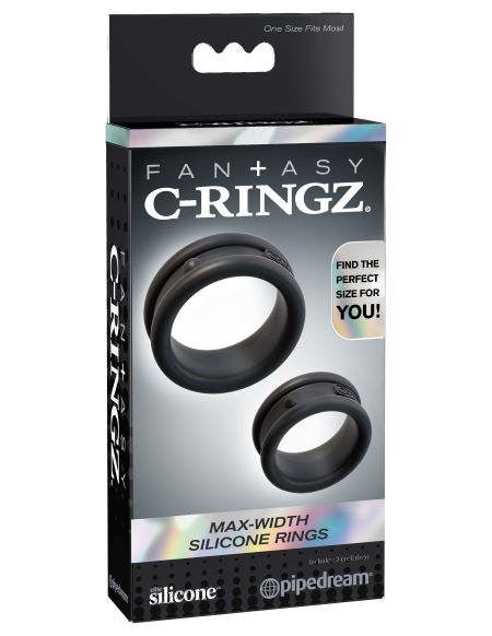FANTASY C-RINGZ MAX WIDTH SILICONE RINGS - PD590523