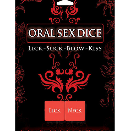ORAL SEX DICE LICK-SUCK-BLOW-KISS - PD801802