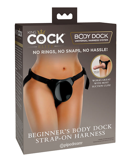 KING COCK ELITE BEGINNERS BODY DOCK STRAP ON HARNESS - PDBD10123